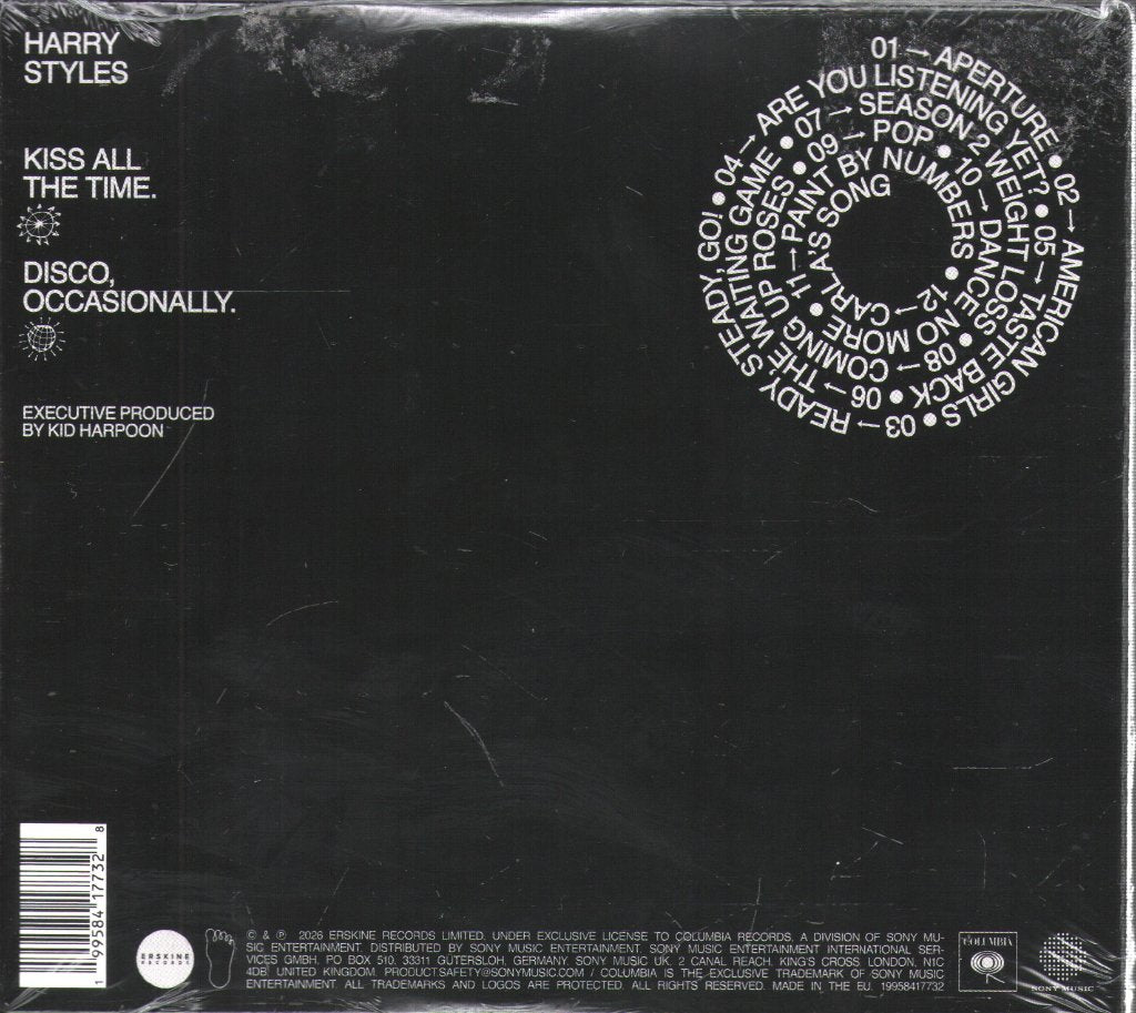 Harry Styles - Kiss All The Time, Disco Occasionally - Cd