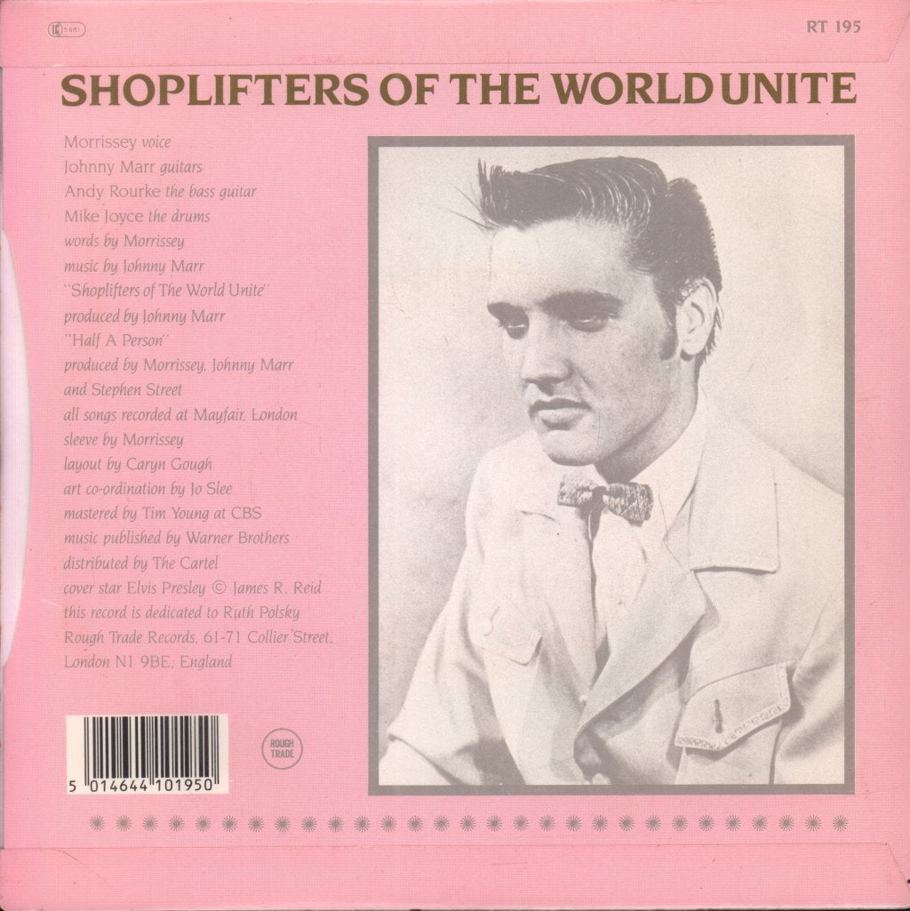 Smiths - Shoplifters Of The World Unite - 7 Inch