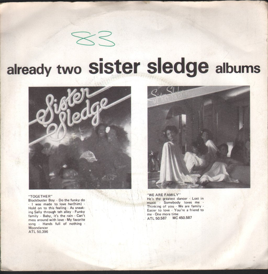 Sister Sledge - Got To Love Somebody - 7 Inch