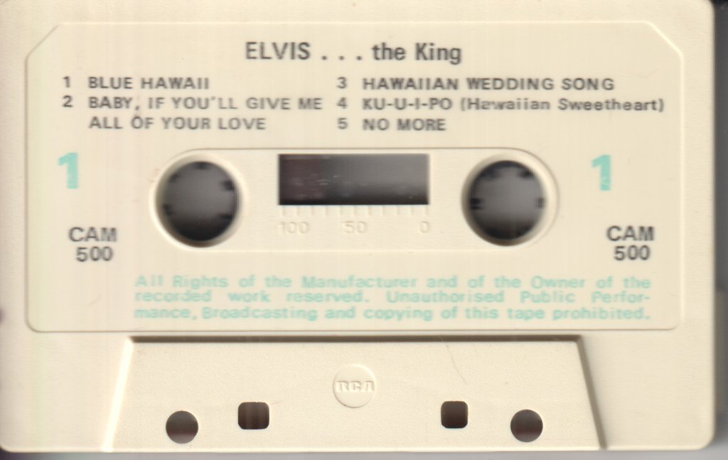 Elvis Presley - King...Elvis - Cassette