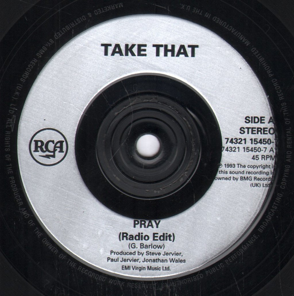 Take That (Boy Band) - Pray - 7 Inch