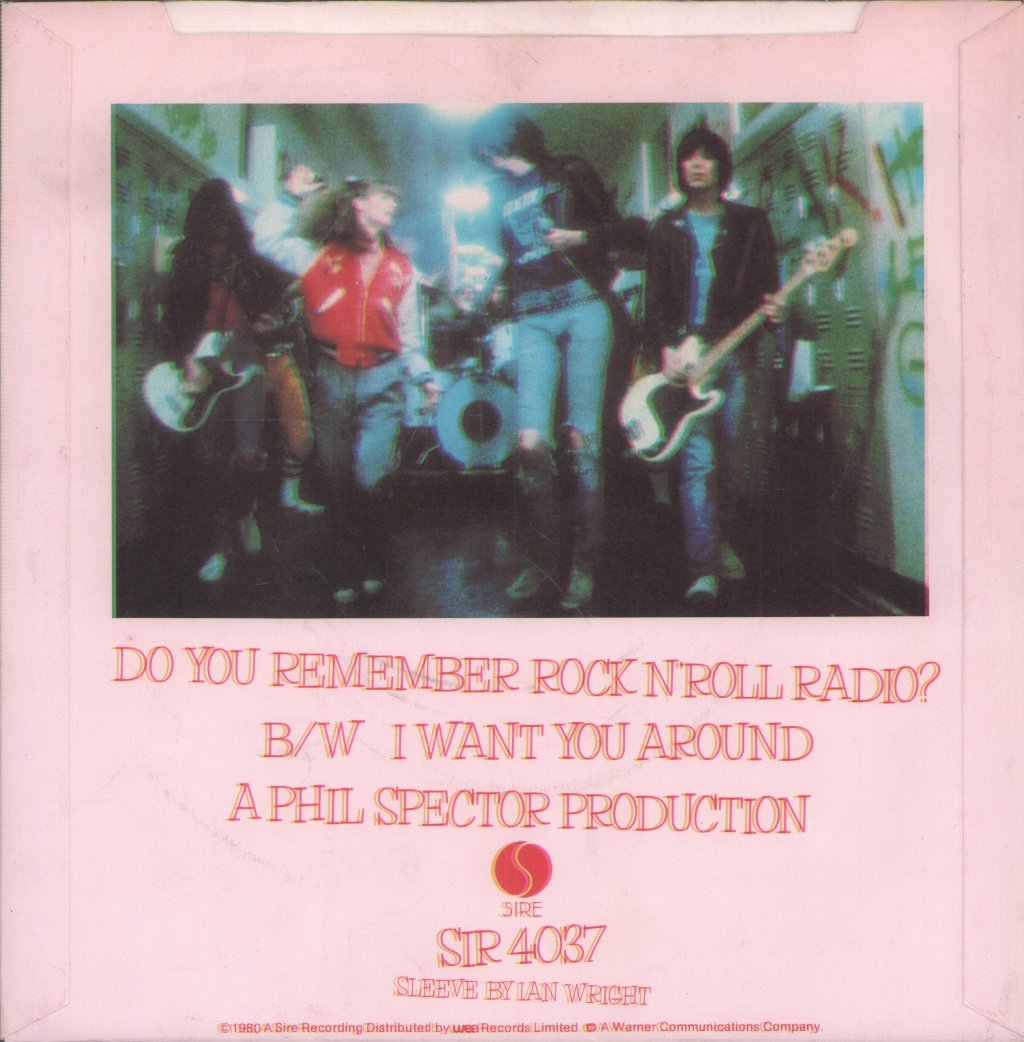 Ramones - Rock N' Roll Radio - 7 Inch