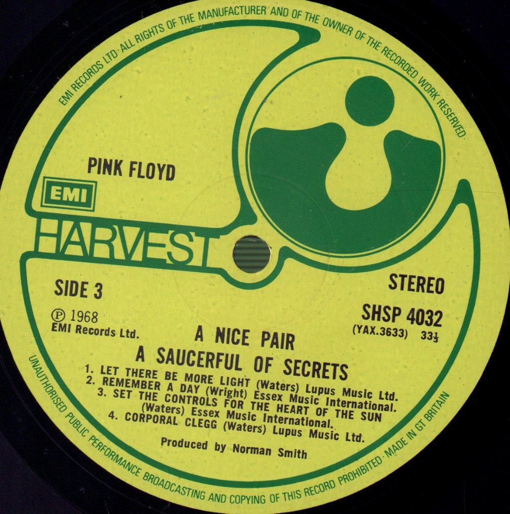 Pink Floyd - A Nice Pair - Double Lp