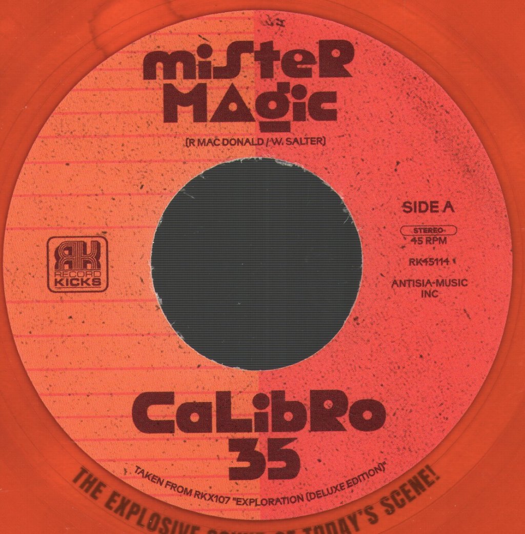 Calibro 35 - Mister Magic / Vitamin C - 7 Inch