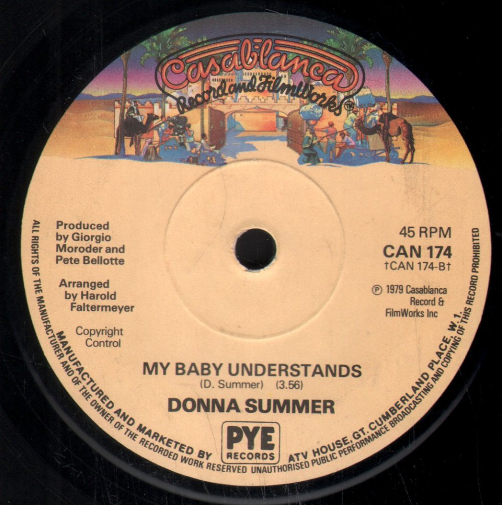 Donna Summer/Barbra Streisand - No More Tears - 7 Inch