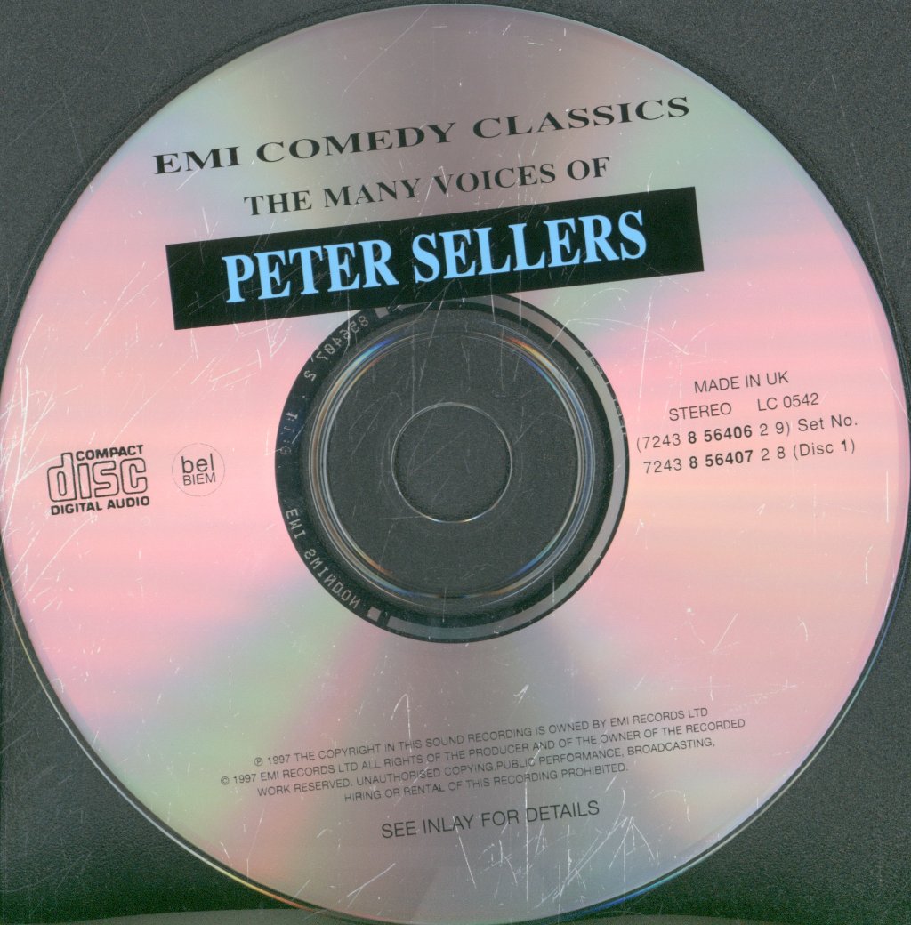 Peter Sellers - Many Voices of - Double Cd