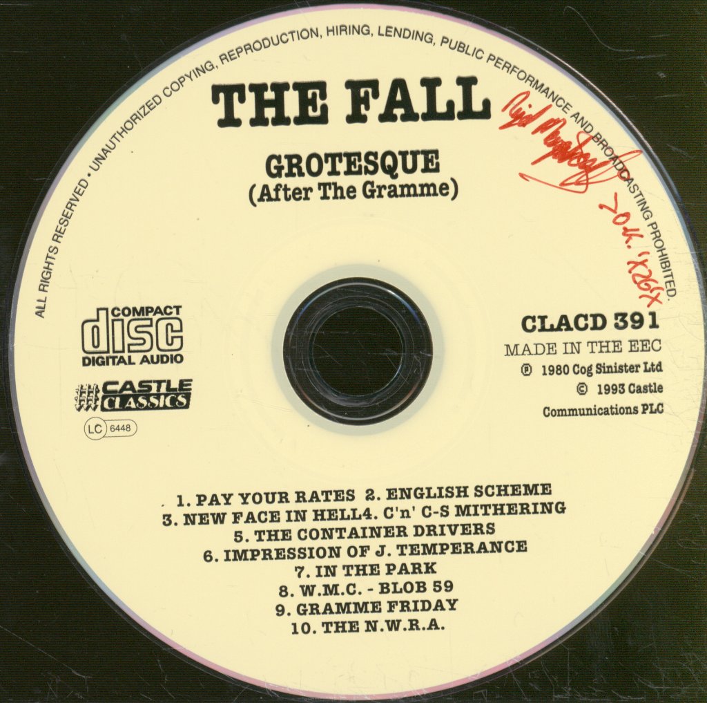 Fall - Grotesque (After The Gramme) - Cd