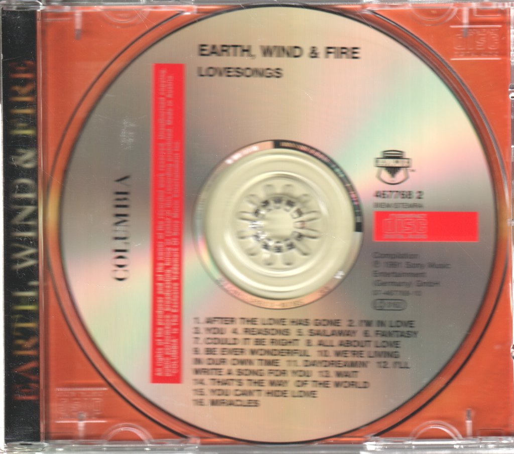 Earth Wind And Fire - Love Songs - Cd