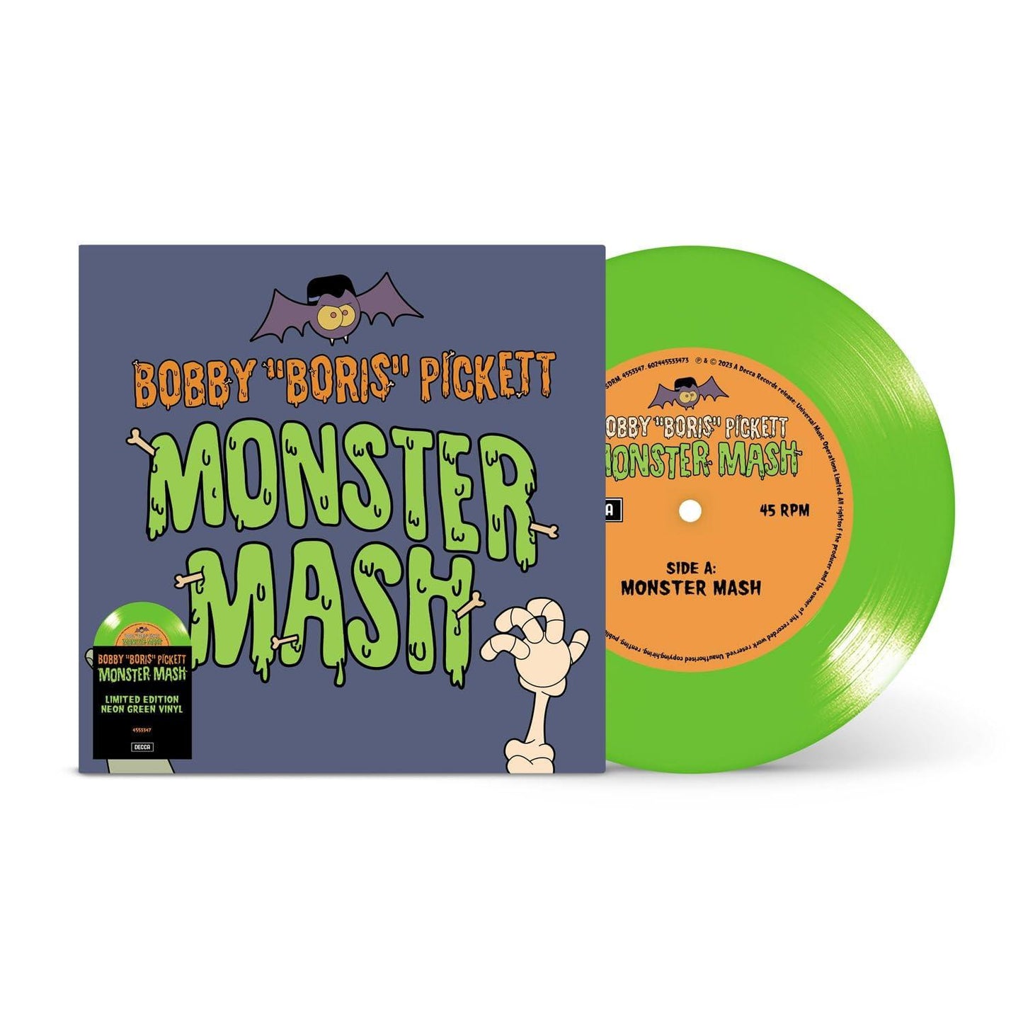 Bobby (Boris) Pickett And The Crypt-Kickers - Monster Mash - 7 Inch