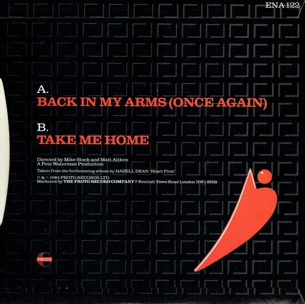 Hazell Dean - Back In My Arms (Once Again) - 7 Inch