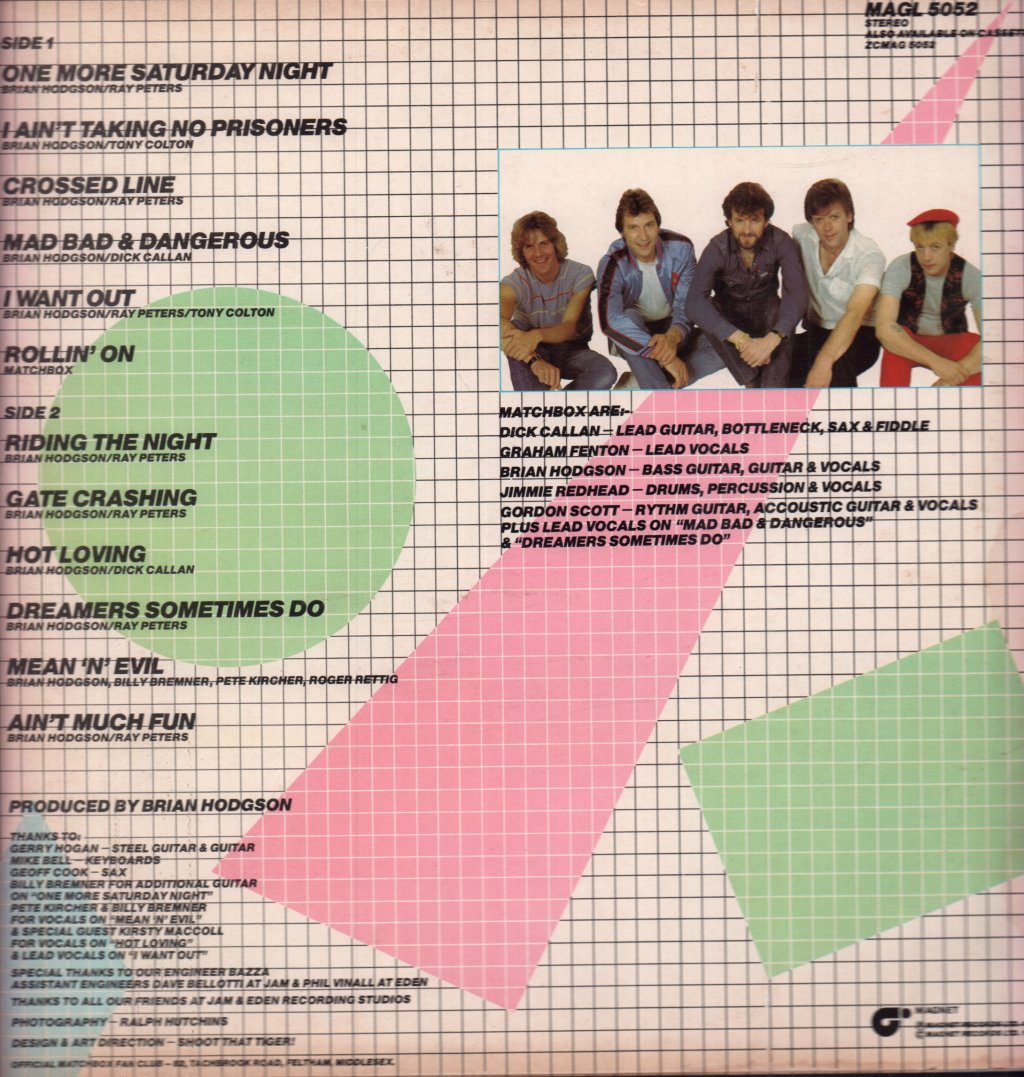 Matchbox - Crossed Line - Lp