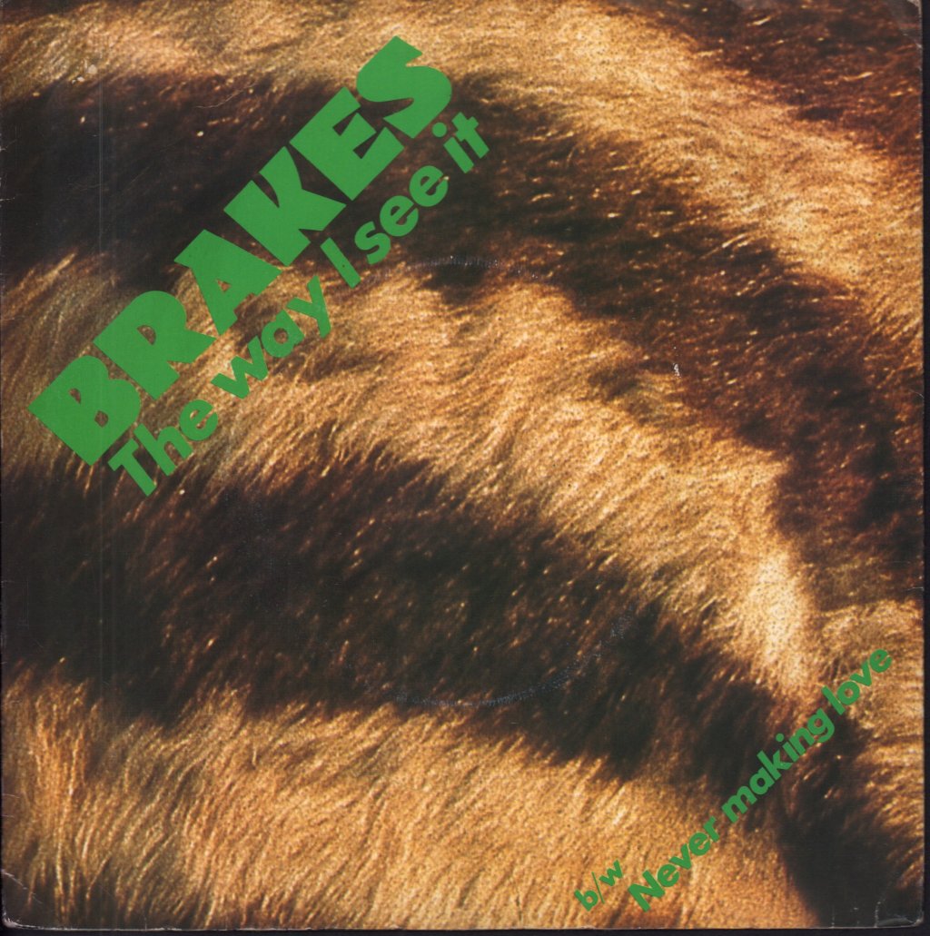 Brakes (70'S Group) - Way I See It - 7 Inch