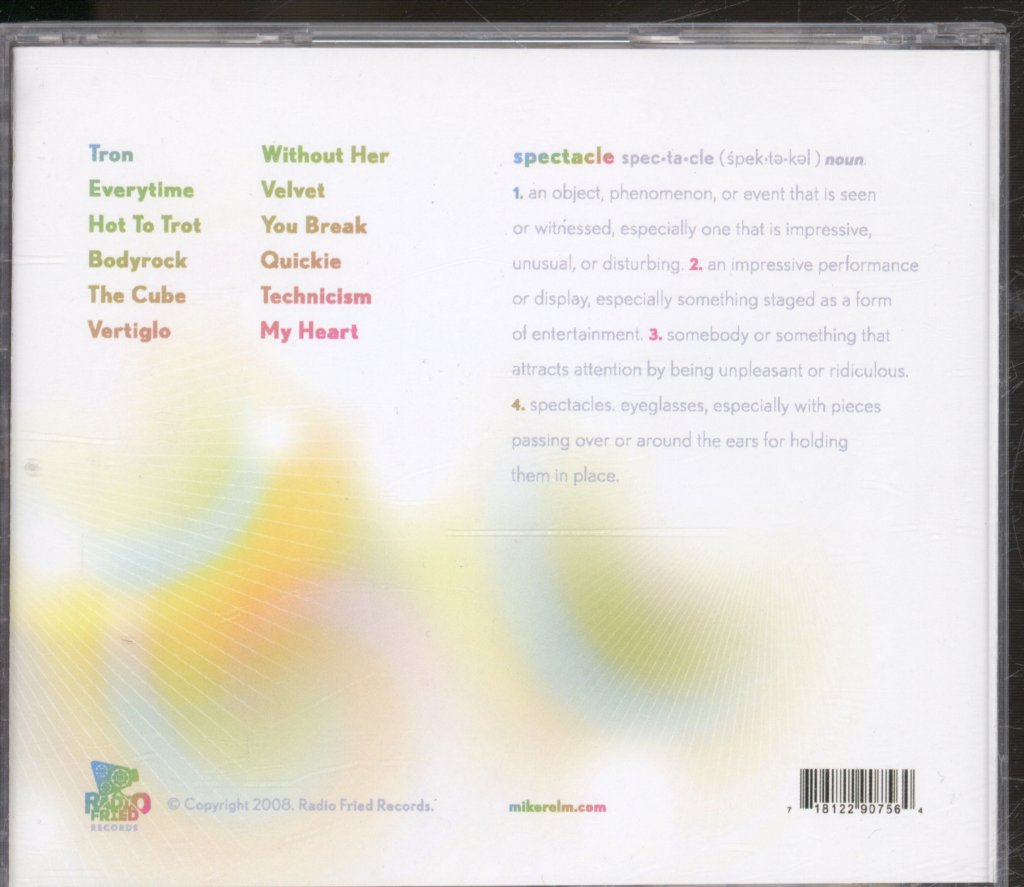 Mike Relm - Spectacle - Cd