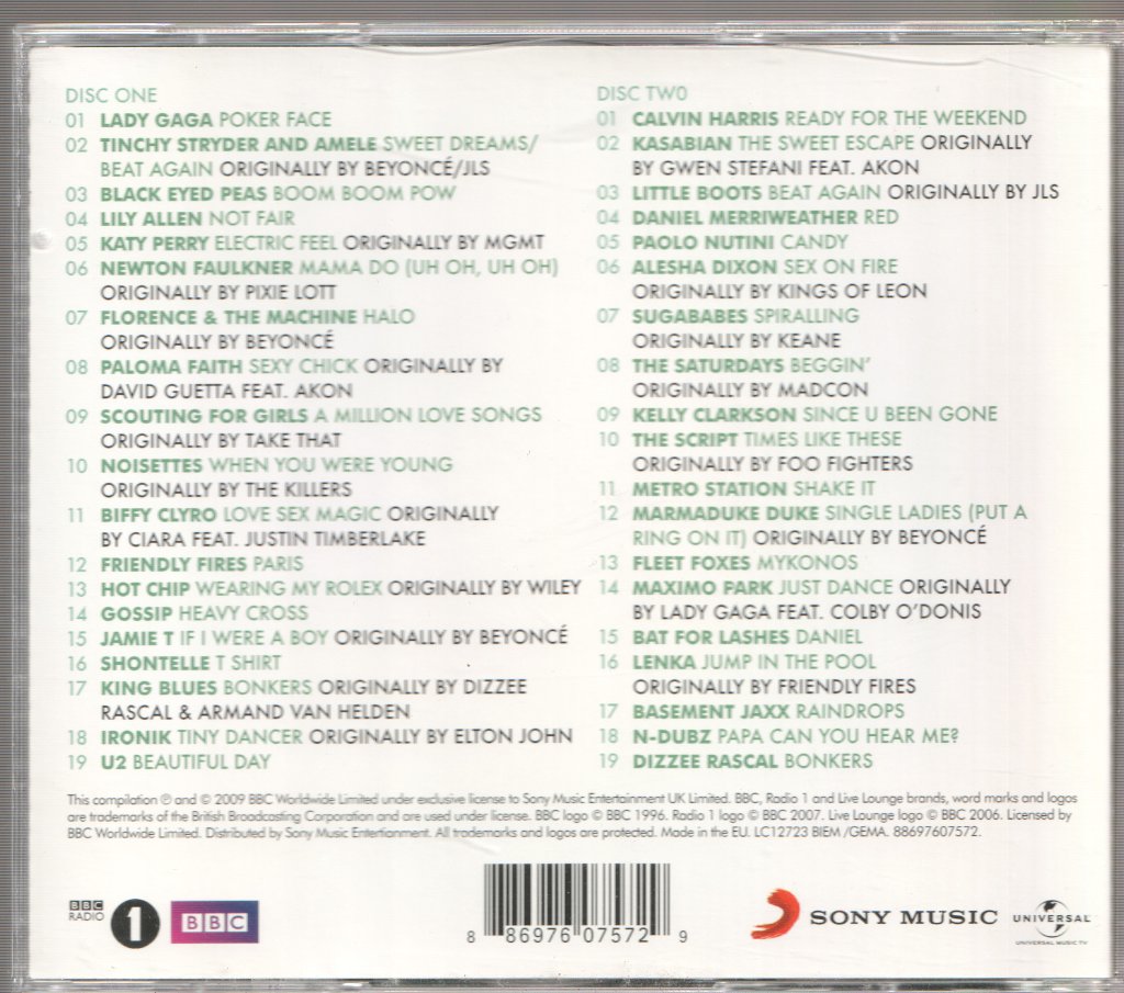 Various Artists - Radio 1's Live Lounge - Volume 4 - Double Cd