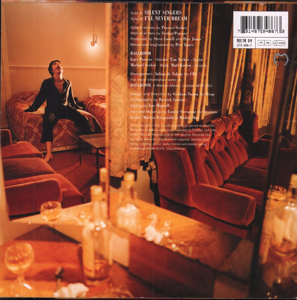 Ballroom (Indie) - Silent Singers - 7 Inch