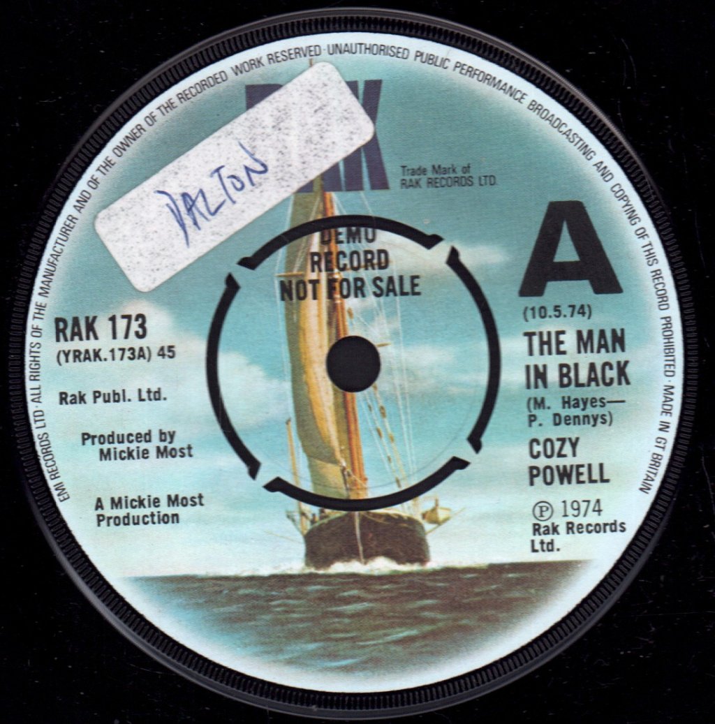 Cozy Powell - Man In Black - 7 Inch