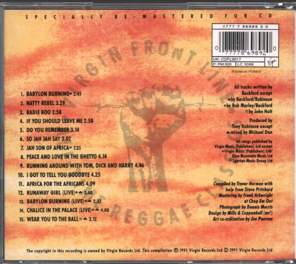 U-Roy - Natty Rebel - Extra Version - Cd