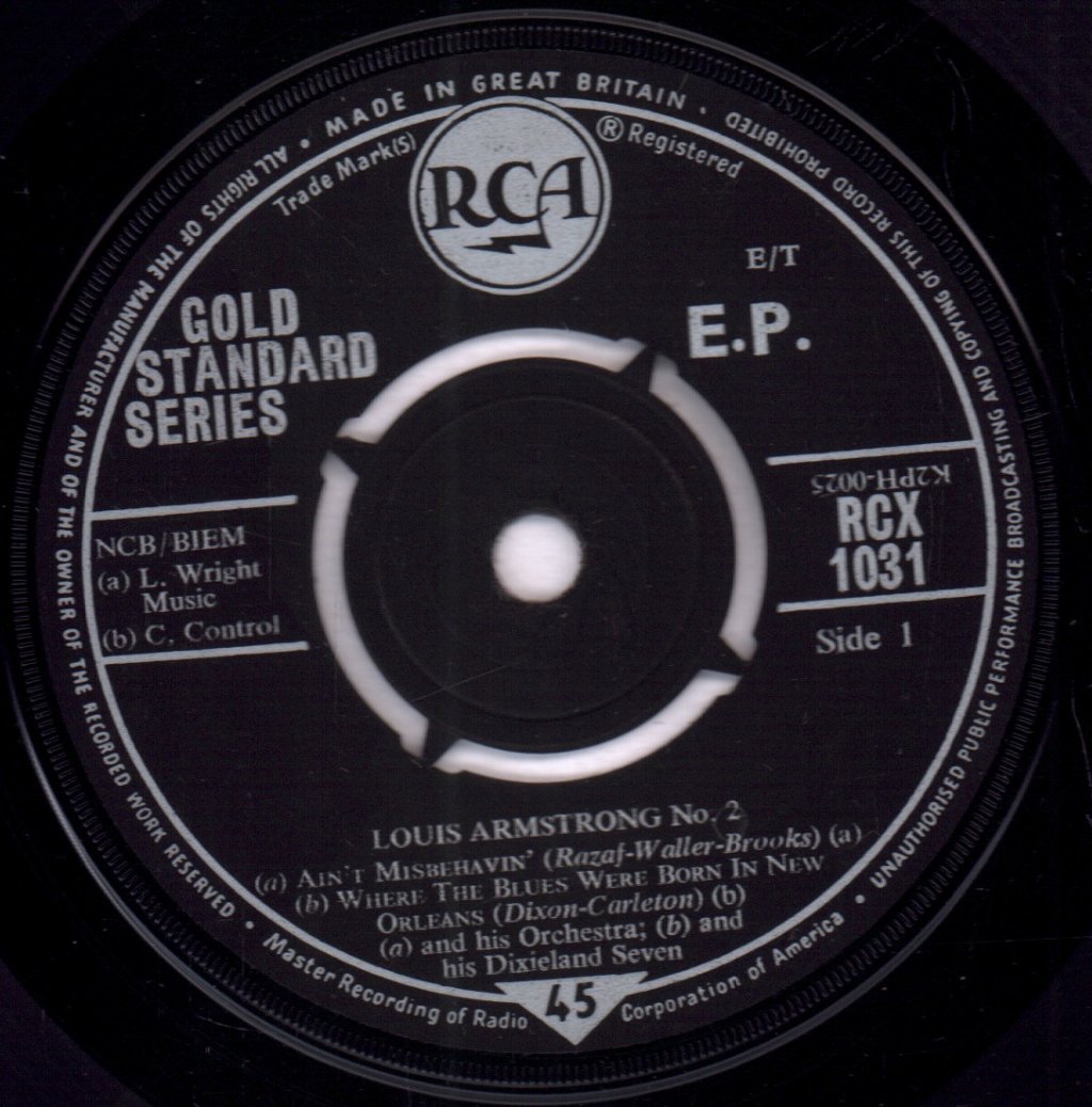Louis Armstrong - Louis Armstrong No.2 - 7 Inch