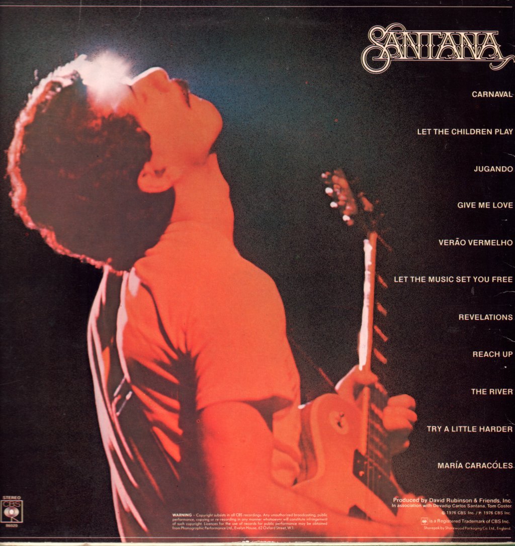 Santana - Festival - Lp