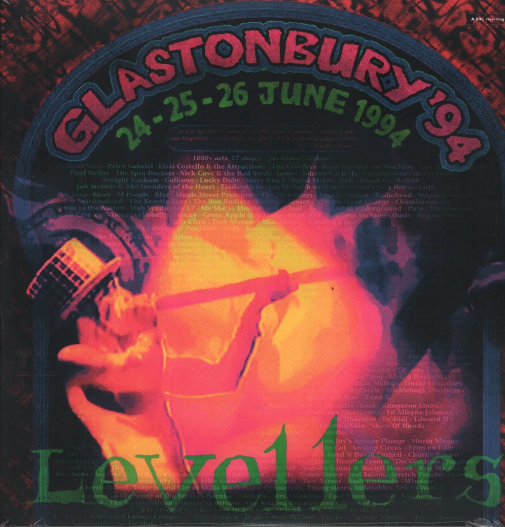 Levellers - Glastonbury '94 - Triple Lp