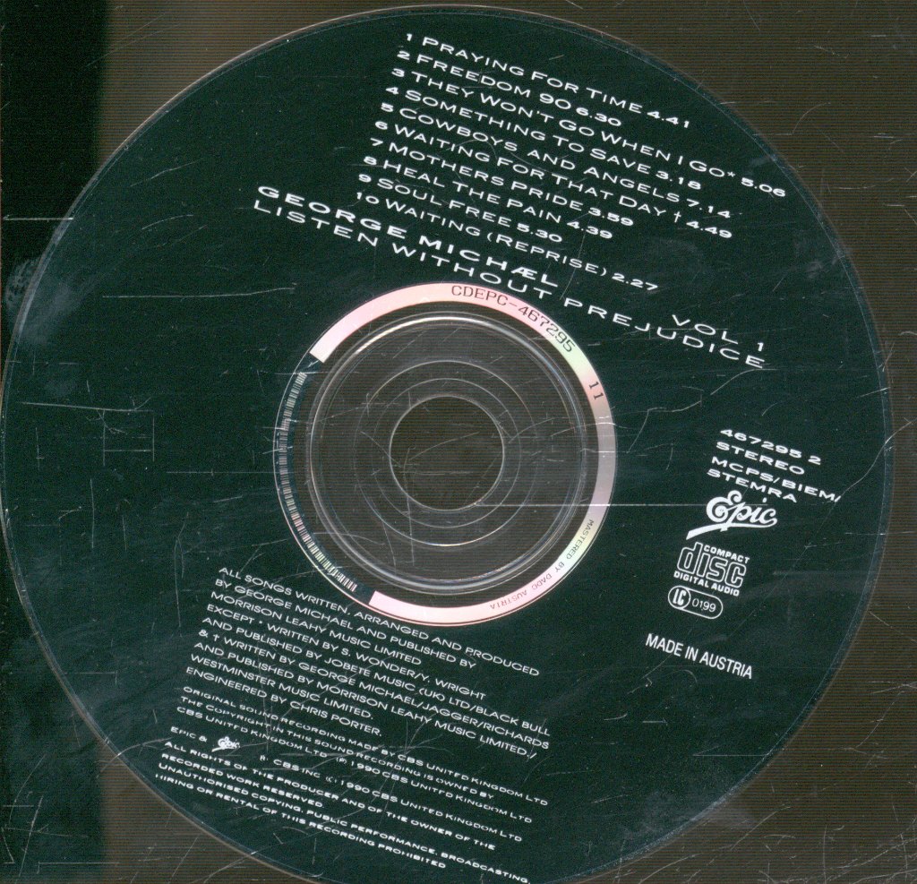 George Michael - Listen Without Prejudice Vol. 1 - Cd