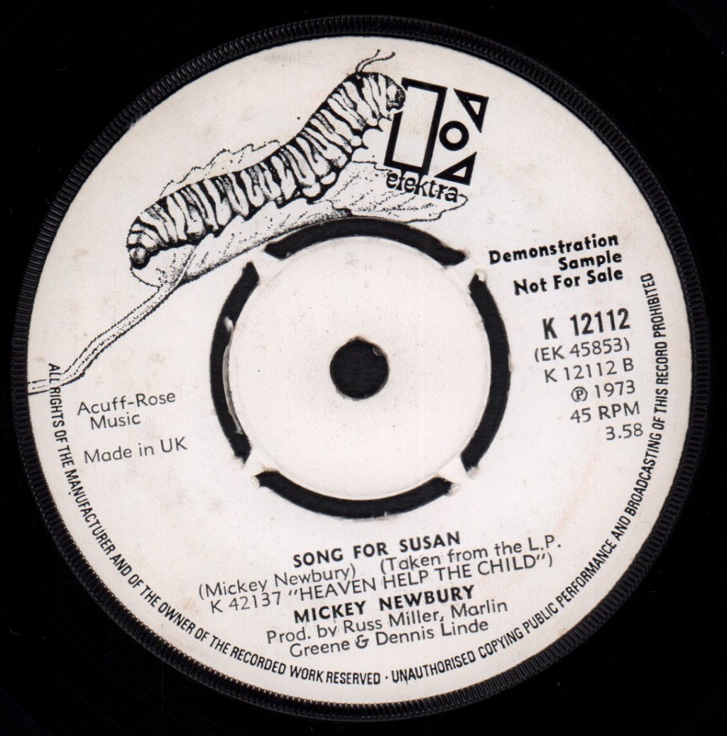 Mickey Newbury - Sunshine - 7 Inch