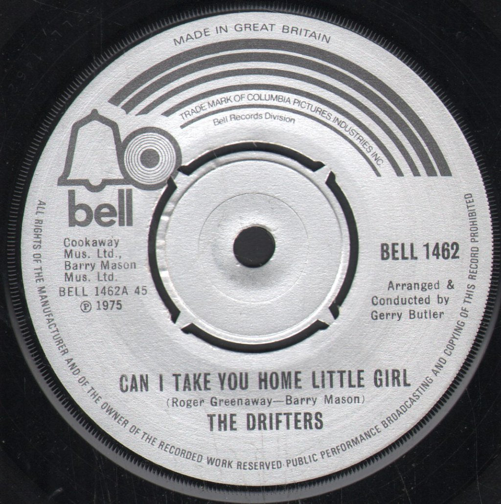 Drifters (Soul Group) - Can I Take You Home Little Girl - 7 Inch