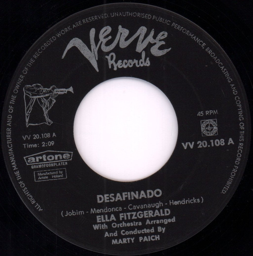 Ella Fitzgerald - Desafinado - 7 Inch