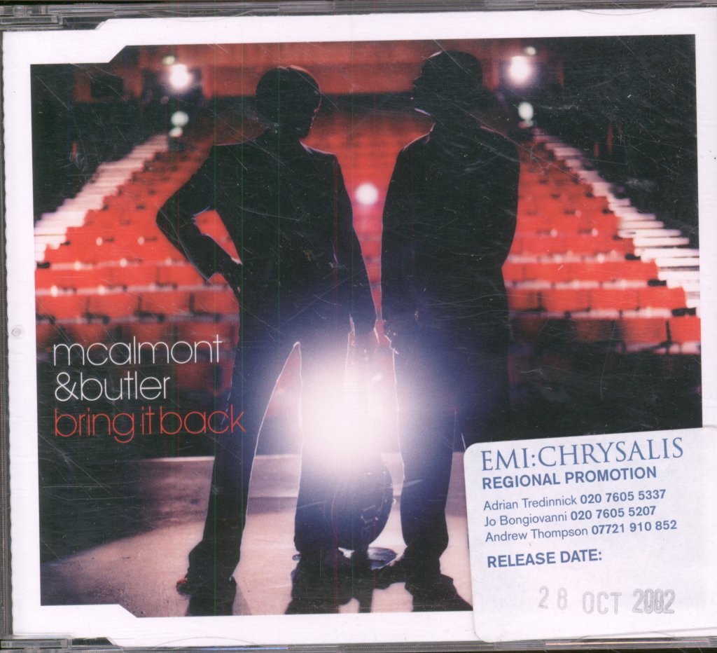 McAlmont & Butler - Bring It Back - Cd