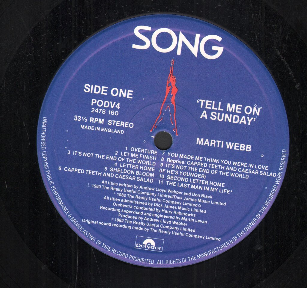 Various Artists - Andrew Lloyd Webber's Song And Dance - Double Lp