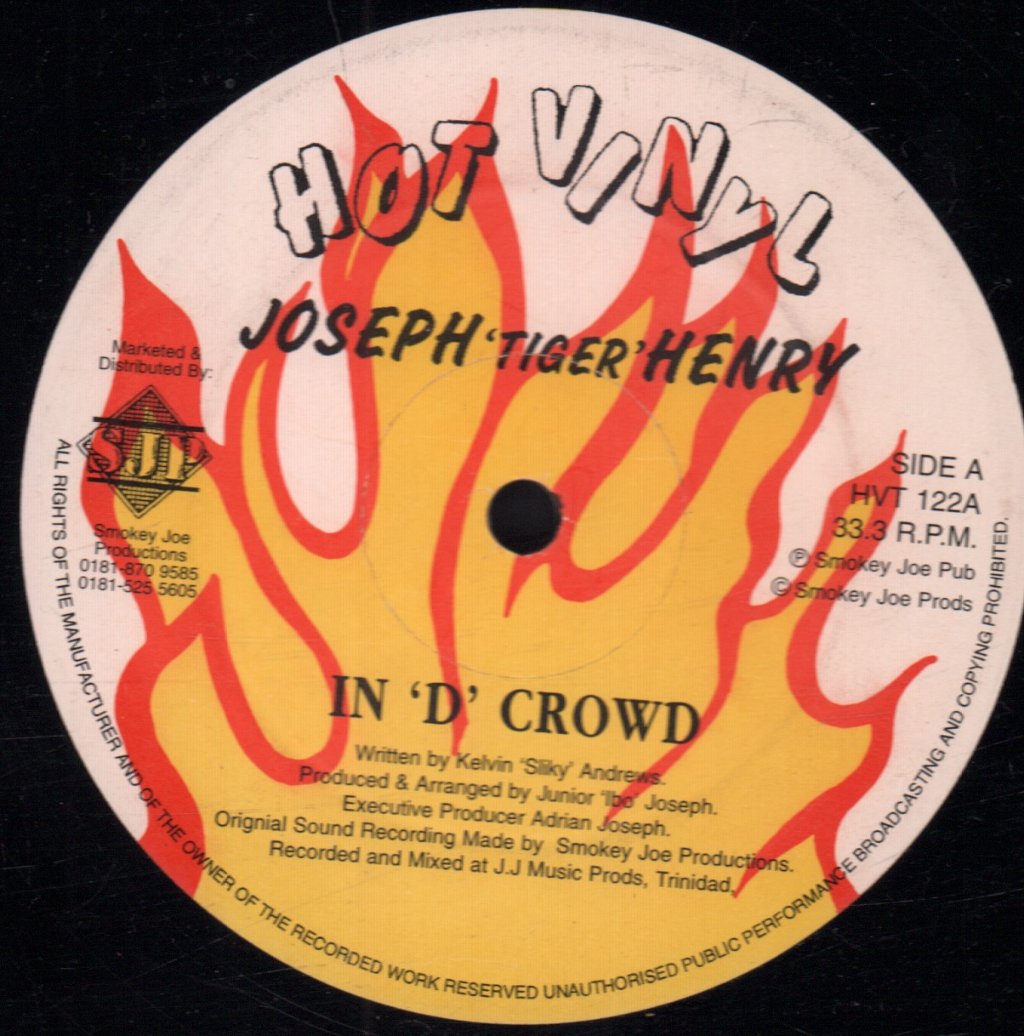 Joseph Henry - In D Crowd - 12 Inch