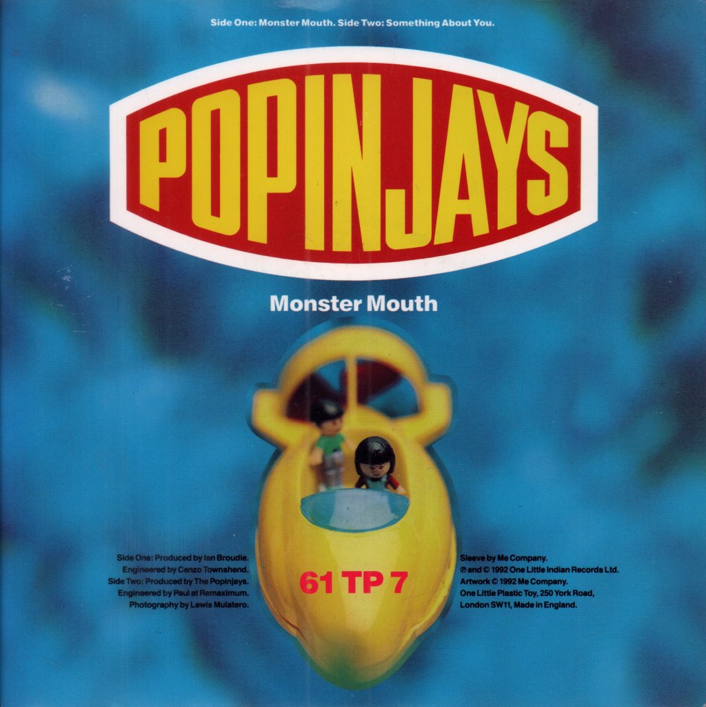 Popinjays - Monster Mouth - 7 Inch