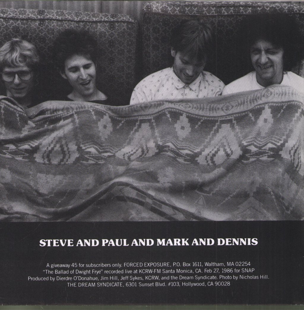 Dream Syndicate - Bob And Ornette And Ted And Alice - 7 Inch