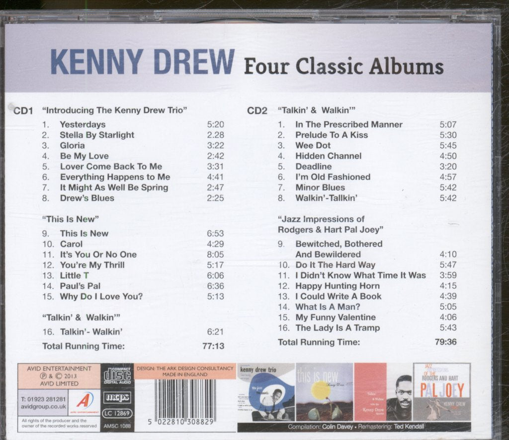 Kenny Drew - Four Classic Albums - Double Cd