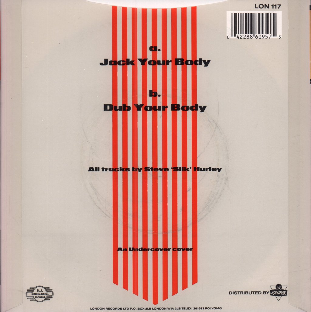 Steve Silk Hurley - Jack Your Body - 7 Inch