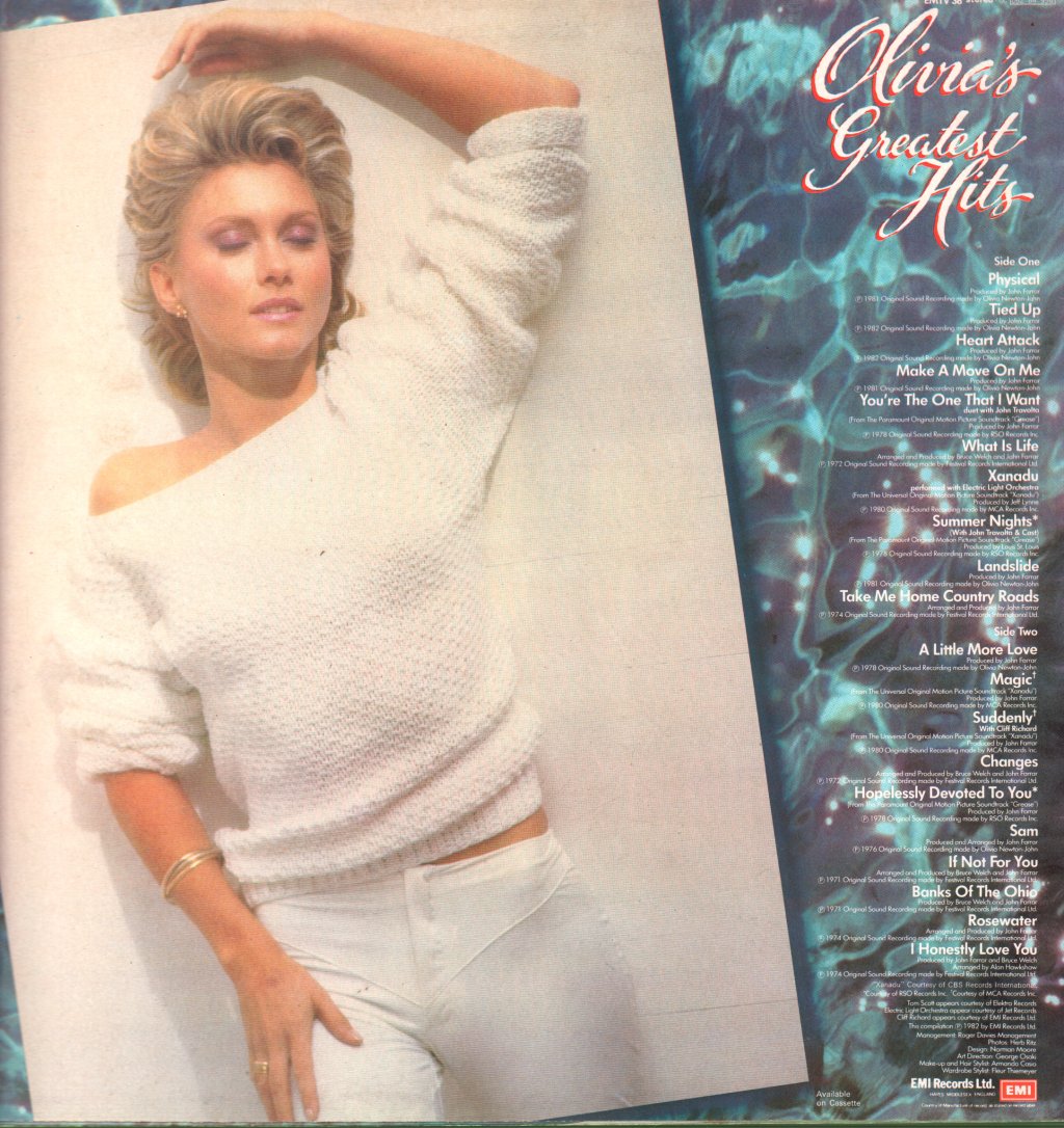 Olivia Newton John - Greatest Hits - Lp