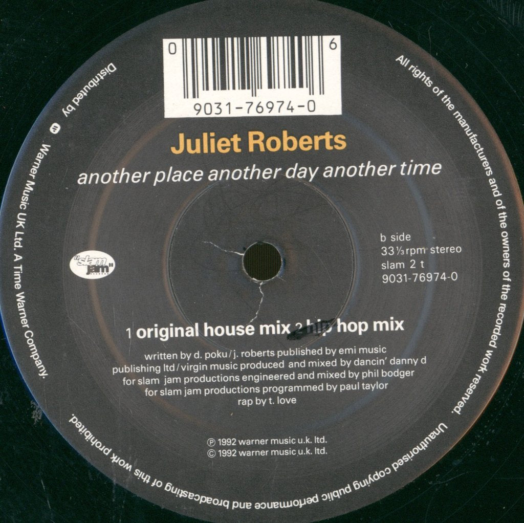 Juliet Roberts - Another Place Another Day Another Time - 12 Inch