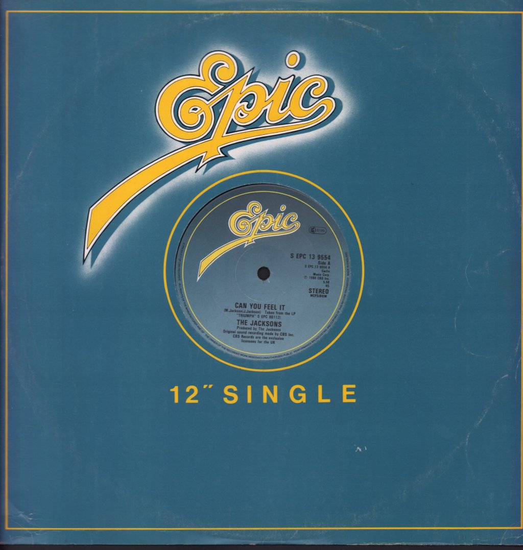 Jacksons (Us Group) - Can You Feel It - 12 Inch