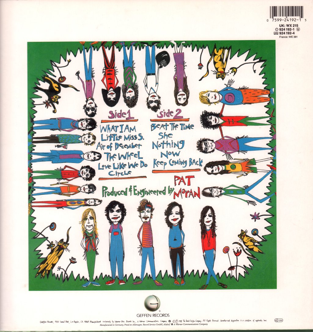 Edie Brickell And New Bohemians - Shooting Rubberbands At The Stars - Lp