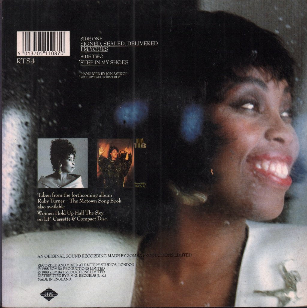 Ruby Turner - Signed Sealed Delivered - 7 Inch