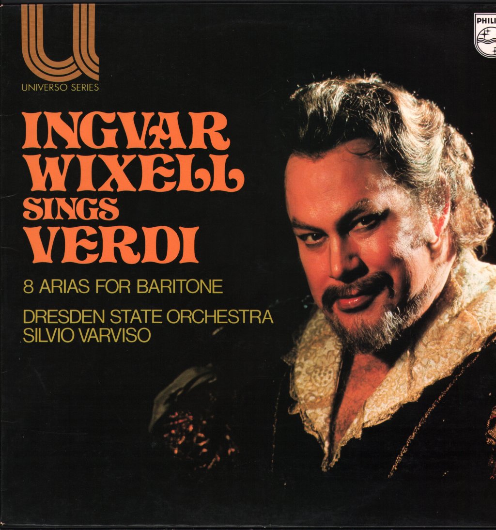 Ingvar Wixell / Dresden State Orchestra / Silvio Varviso - Ingvar Wixell Sings Verdi - Lp