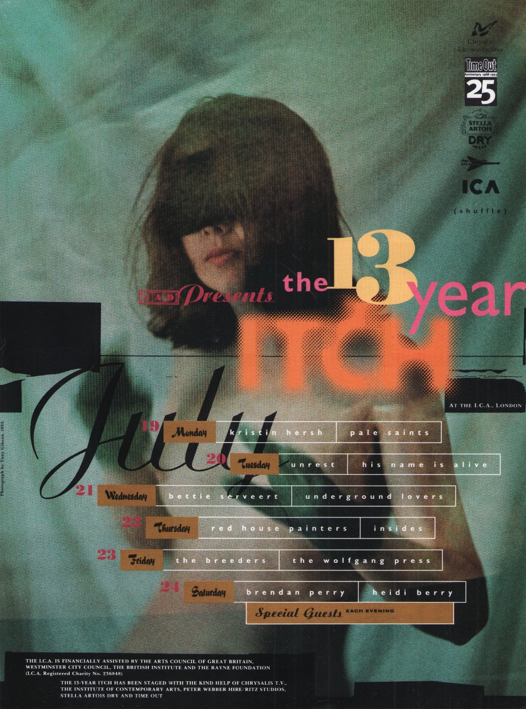 4AD Presents The 13 Year Itch - 4AD Presents The 13 Year Itch - Flyer