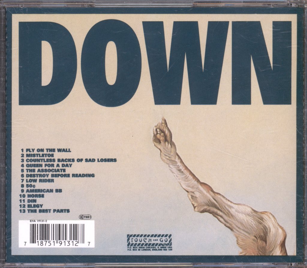 Jesus Lizard - Down - Cd