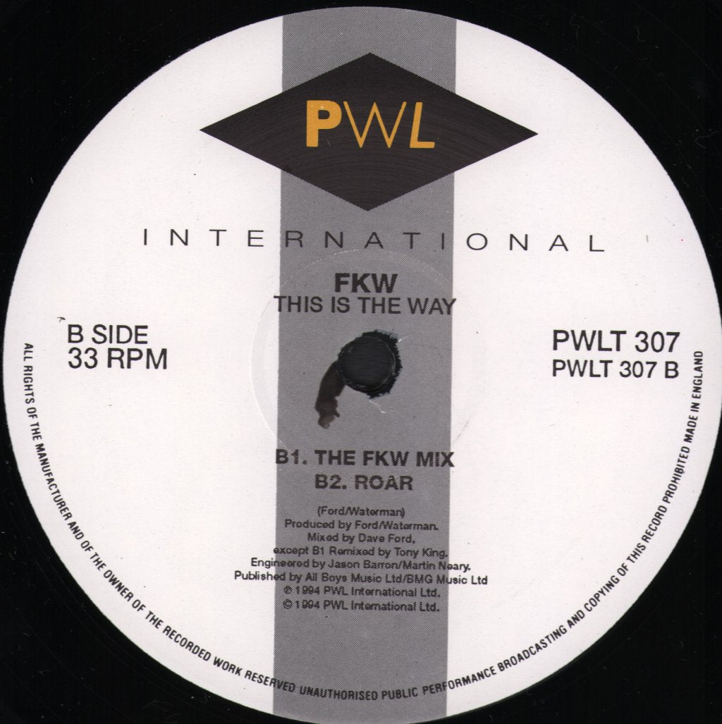 Fkw - This Is The Way - 12 Inch