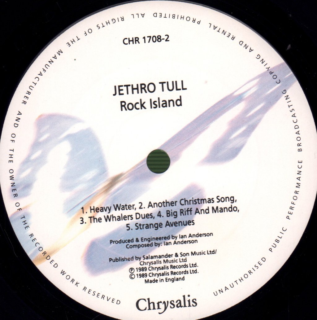 Jethro Tull - Rock Island - Lp