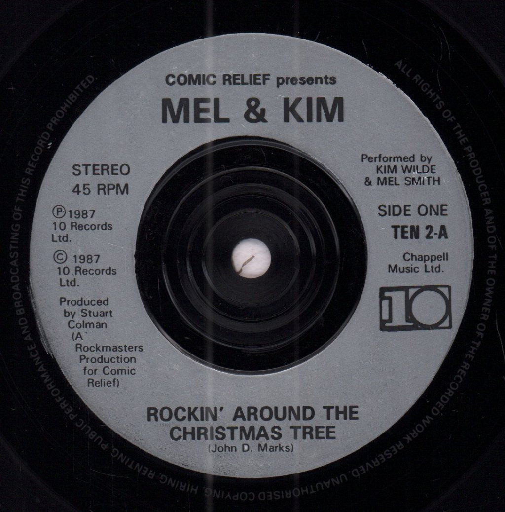 Mel And Kim Wilde - Rockin Around The Christmas Tree - 7 Inch