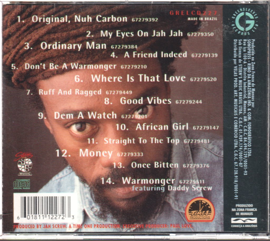 Michael Rose - Nuh Carbon - Cd