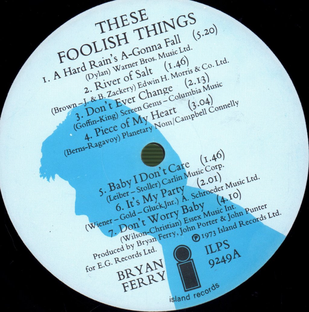 Bryan Ferry - These Foolish Things - Lp