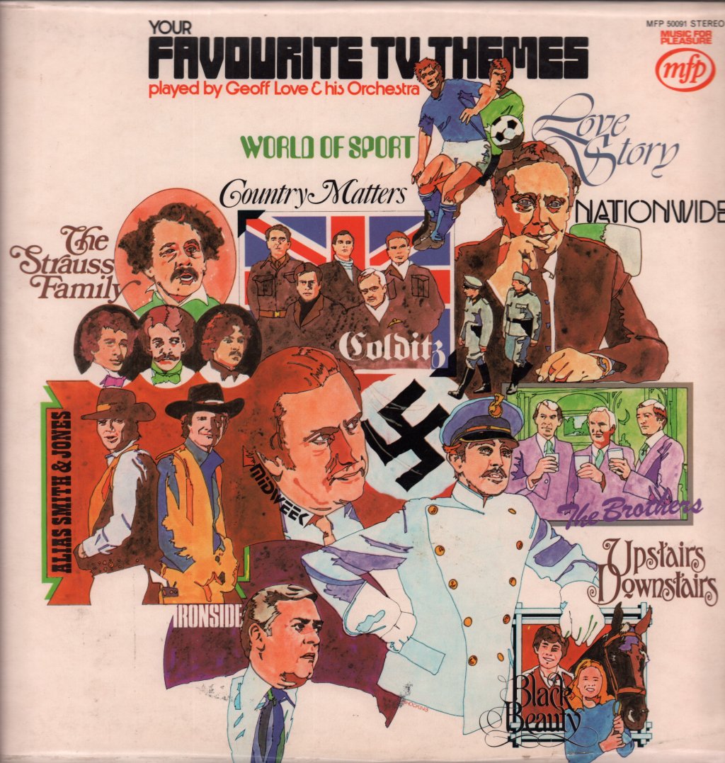 Geoff Love And His Orchestra - Your Favourite Tv Themes - Lp