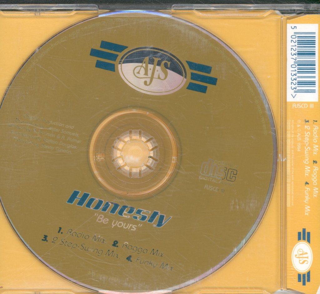 Honesty - Be Yours - Cd